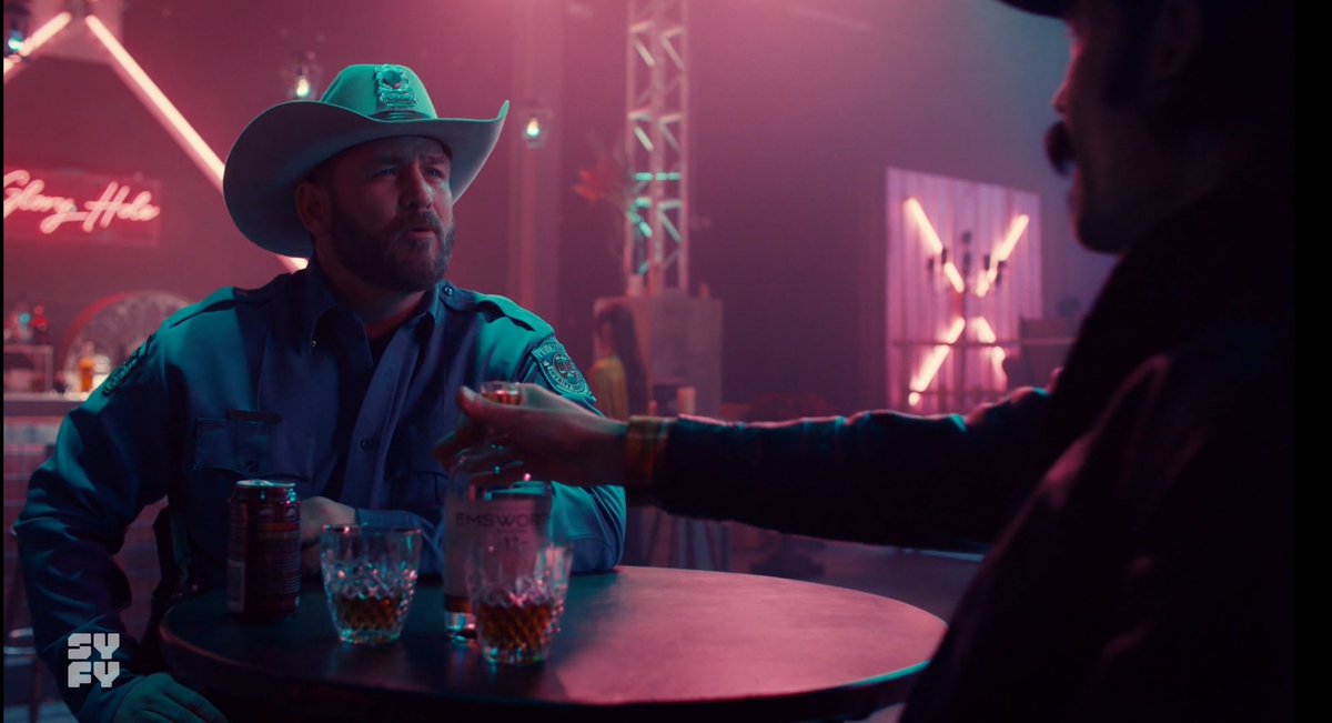 viking_elf's tweet photo. @envirochic04 1/3
I think there have been some Sherlock Holmes references in #WynonnaEarp s4 
The whiskey in Glory Hole seems suspicious to me cuz @ first Amon doesn't show the label. This is normal if they don't want to pay. But then the label is shown later - EMSWORTH 12
more below https://t.co/8Fn2ZOYzNJ