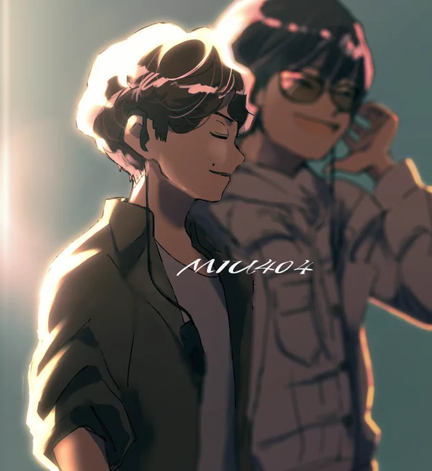 本当に最高でした〜!!伊吹と志摩が大好きだよ
#MIU404イラスト企画 