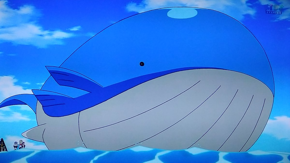 た 変わらなければならない人間 とにかくでかい ホエルオー ワザははねるだけwww ホエルオー剣盾で高さno 1の座を奪われたんだよね ムゲンダイナとキョダイマックスたちに アニポケ Anipoke ポケモン