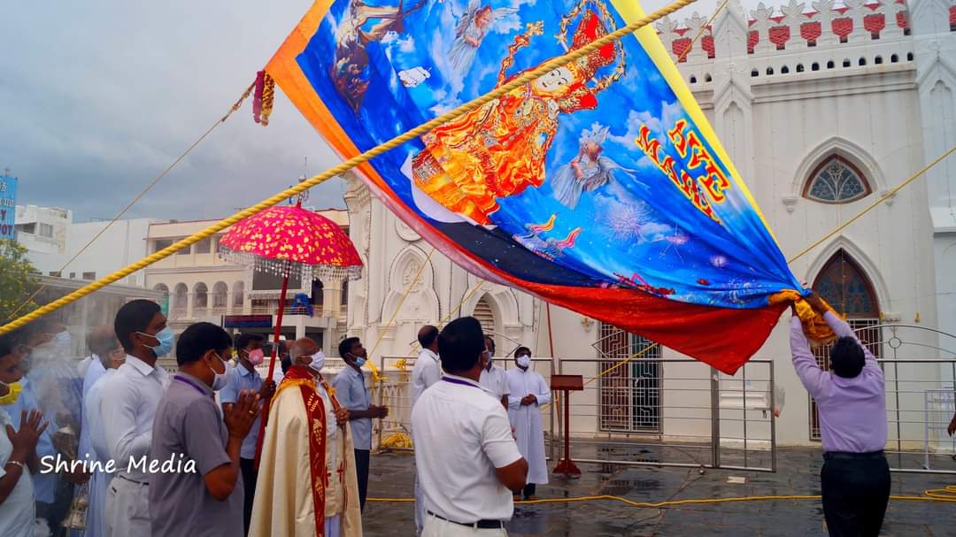 Vailankanni The Holy Land on Twitter "05 Sep 2020 Mass and Flag