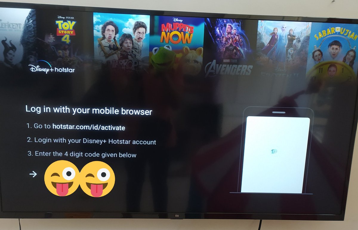 ajiwar on Twitter: "Tutorial cara install Disney+ Hotstar di Mi TV - a  Thread- (cieee mau kaya orang2 bikin thread)… "