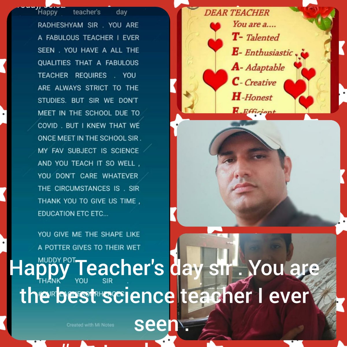 RSJangirkv's tweet photo. #OurTeachersOurHeros 
#TeachersDay2020 
#TeachersFromIndia 
@kv4afsjalcantt  
happy teachers day to all the teachers and students. https://t.co/RQ7y7LoPvM