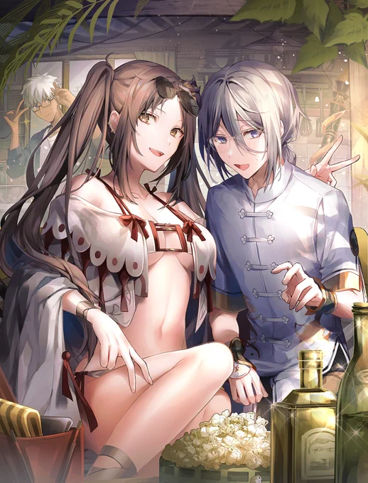 「ピースして蘭陵王!」 
