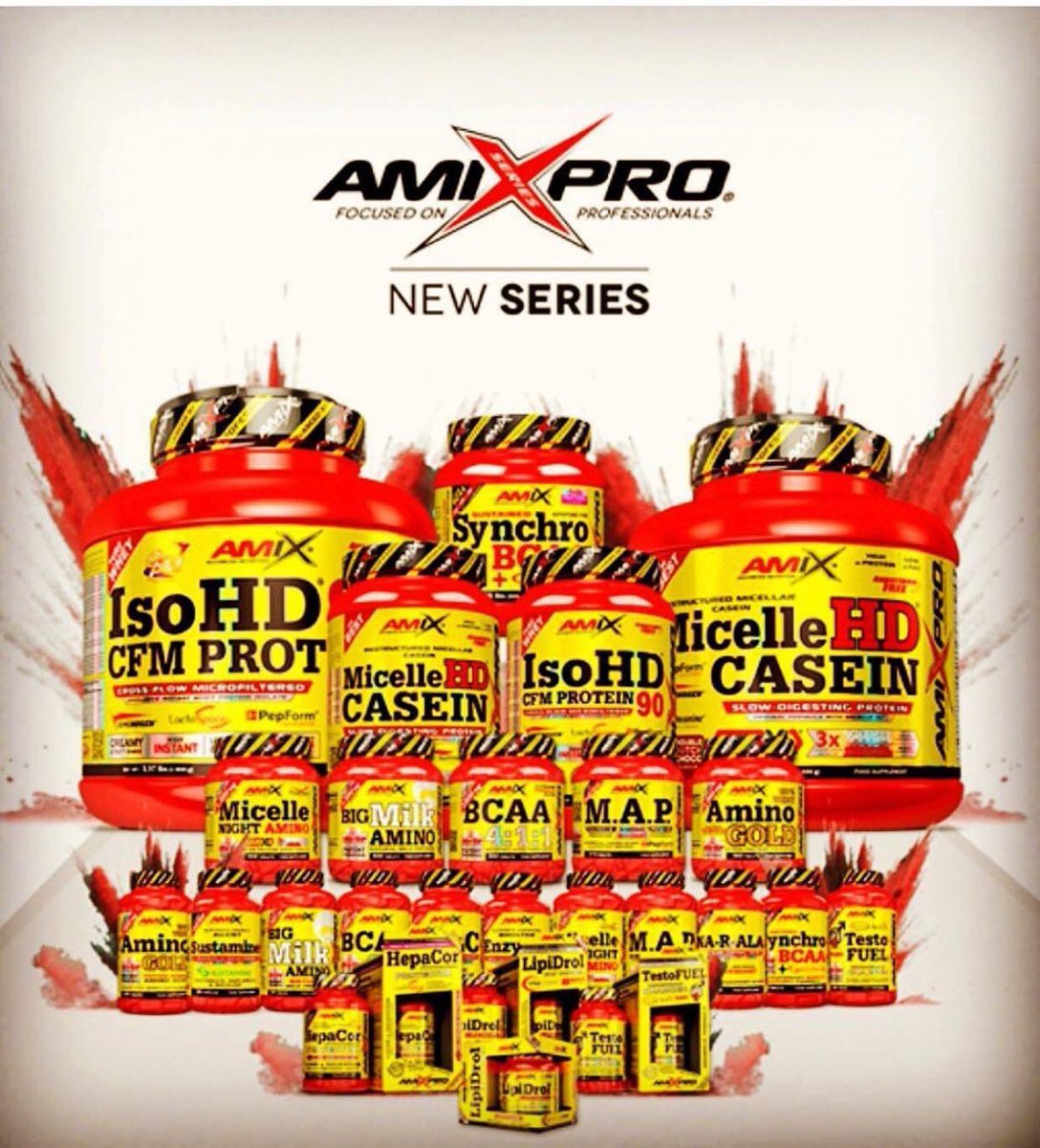 MusclecultM's tweet photo. ♦️♦️ AmixPro Series ♦️♦️♦️
Se han diseñado especialmente para atletas y deportistas profesionales muy exigentes en estado de COMPETICIÓN o ALTO NIVEL https://t.co/YwQncOCqEN
#suplementos #workout #promo #motivation #fitnessmotivation #instagram #amixnutrition #crossfit https://t.co/7uWgXJyfv7