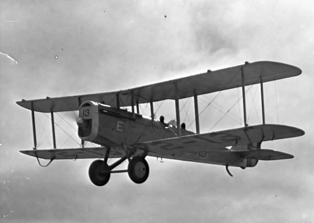 Here's what aircraft looked like 100 years ago from today.