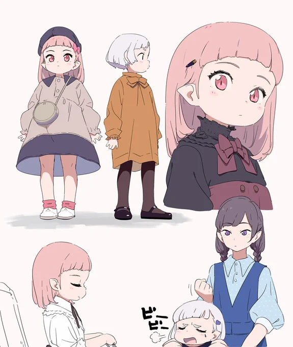 ミィ、シィ、リノ 幼少期 