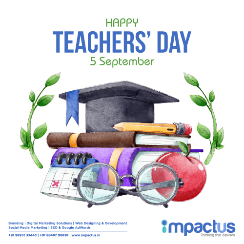 ImpactusM's tweet photo. A teacher handles delicate and innocent minds and inspires them to reach for the stars. Impactus celebrates all the teachers who continue their sacred work and inspire young minds through the screens. #Happy_Teachers_Day
Visit : https://t.co/x86yzNKpoQ
#BrandingAgency #Seo https://t.co/jdbyTMUhXb