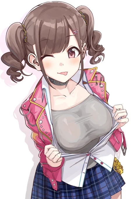 えっち先輩の衣装がすごいちょこだったので… 