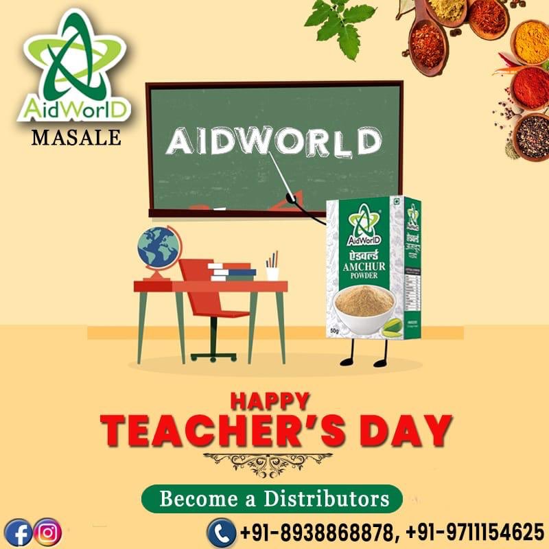 aidworld's tweet photo. On Teachers Day, Aidworld Masale  paying tributes to an exceptional teacher, great philosopher, scholar, Bharat Ratna &amp; former President Dr Sarvepalli Radhakrishnan.  Happy Teacher’s Day. https://t.co/VMYk2e4gcs