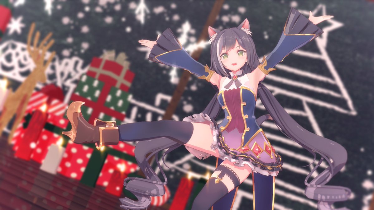 キャル(プリコネ) 「動画投稿しましたー!ヤバイわよ!
【MMD】キャルで 好き!雪!本気マジック /」|第二のしば(サブ)のイラスト