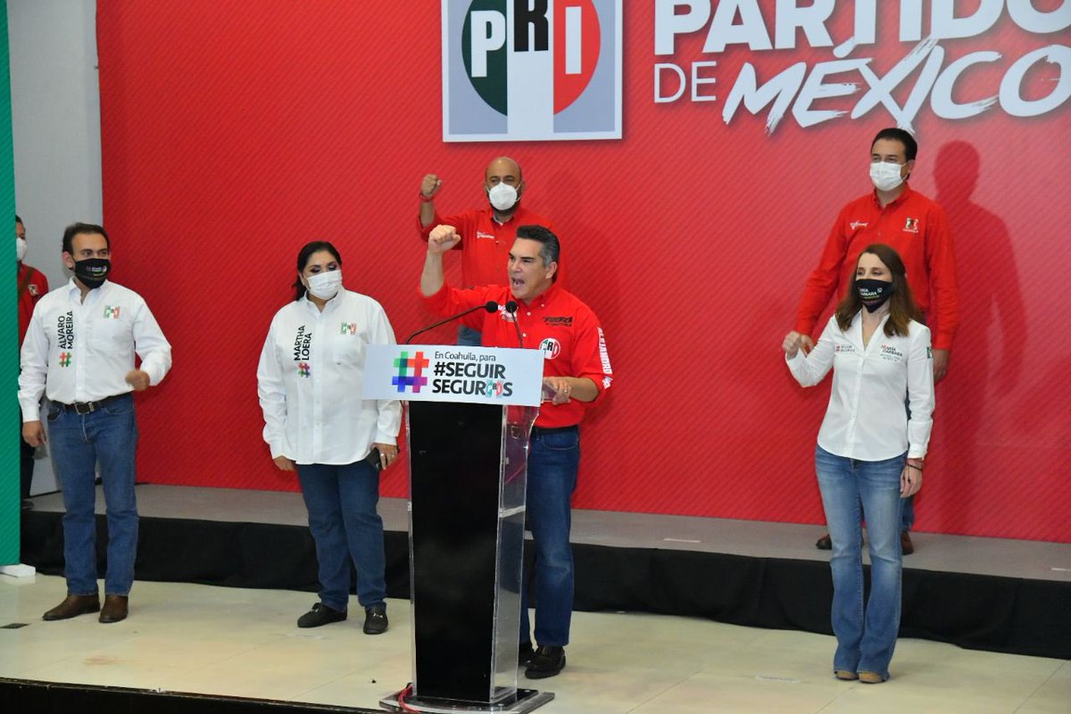PRI_Nacional's tweet photo. ¡Vamos a ganar en Coahuila con las y los mejores candidatos! #SeguirSeguros https://t.co/pYz2y6syS0