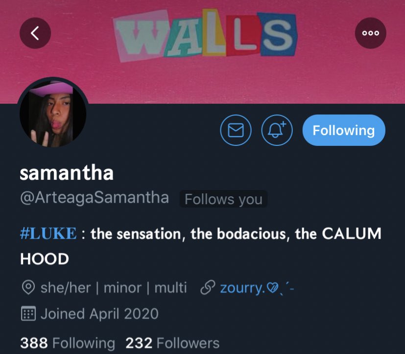  @ArteagaSamantha - we havent interacted much but you should still follow her!! her layout is the cutest. and she is a zourry which automatically makes her a baddie