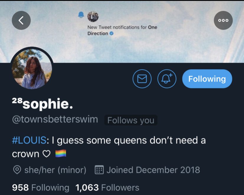  @townsbetterswim - we havent interacted much but you should still follow her!! her layout is so cute and her user is iconic