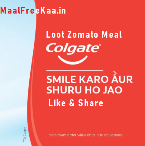 MaalFreeKaa's tweet photo. #ColgateSmileKaro #Colgate #SmileKaro #SMSandWin #Free #Meal Worth Rs 100 on #Zomato #FreeMeal #FreeLoot #Freebie #FreeFood #FreeOrder
#Play Here #MaalFreeKaa
https://t.co/VSZv4eNVPz https://t.co/1AgBn6iwq8