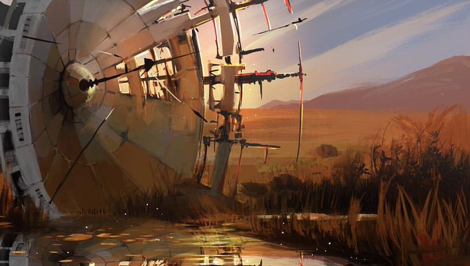 Broken Dish - painting I did a while ago 