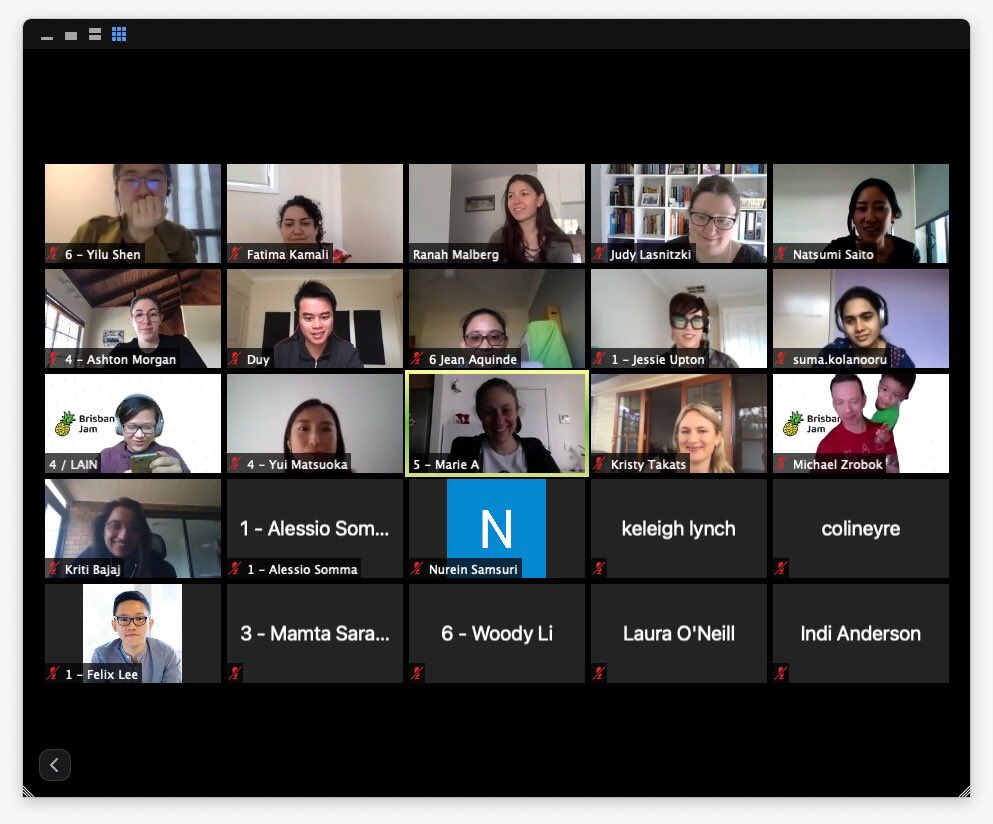 Day 1 of the 2020 Australian edition of Global Service Jam is a wrap! See you all next week for part 2 🥳#ServiceDesign #DesignThinking #ThisIswhyWeJam #GSJam