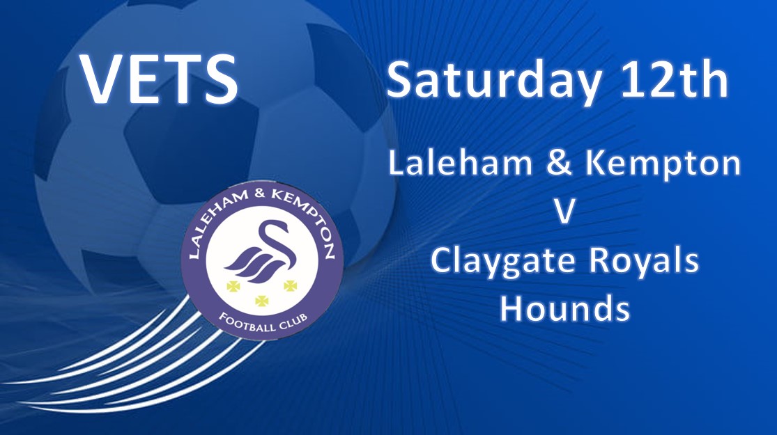 Our new Vets team kick off their season next Saturday against @ClaygateRoyals
