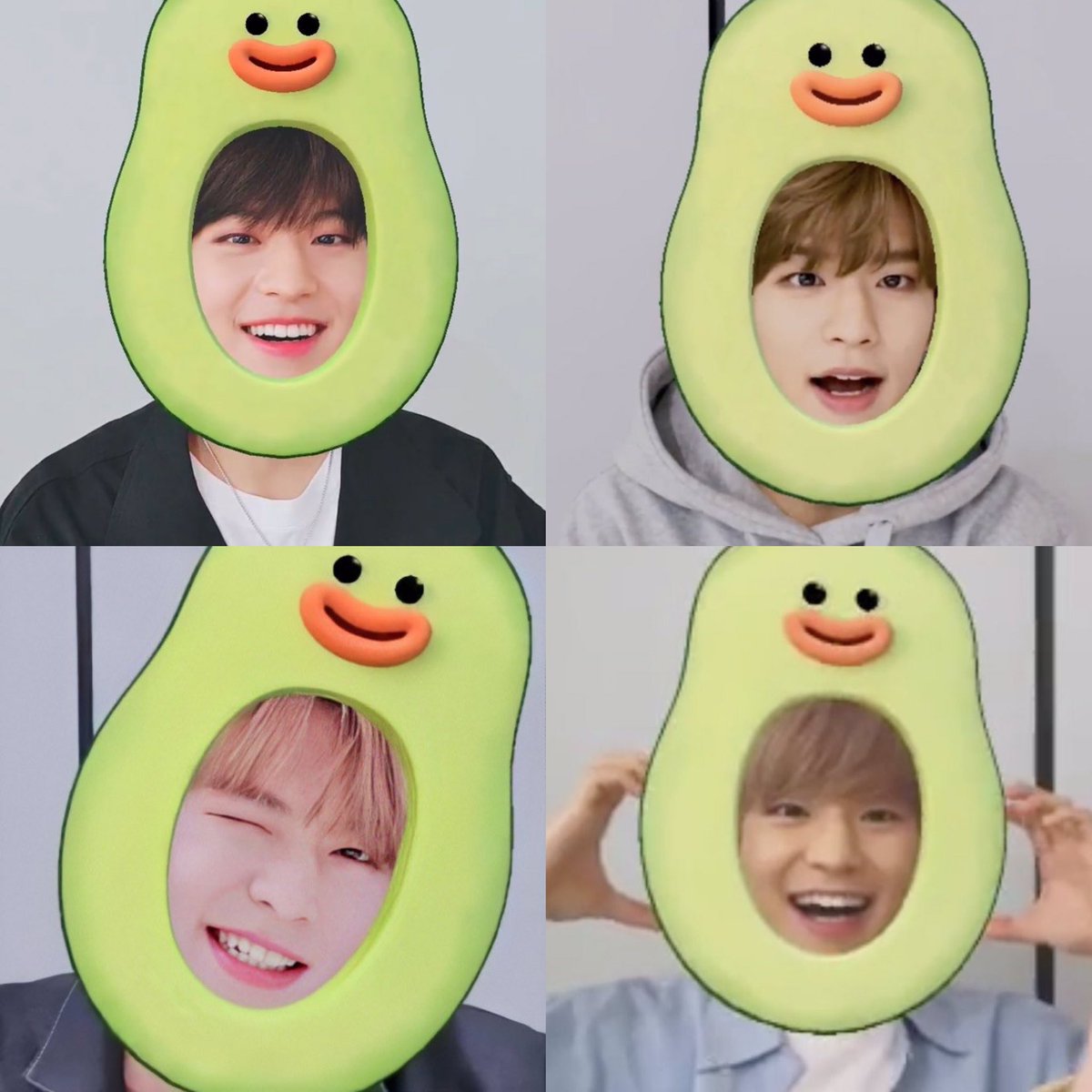 buubujess's tweet photo. hyunjin: should i try seungmin’s filter

he really said seungmin owns the avocado filter AAAA SEUNGJIN CRUMBS https://t.co/Wmgcc5DrQi
