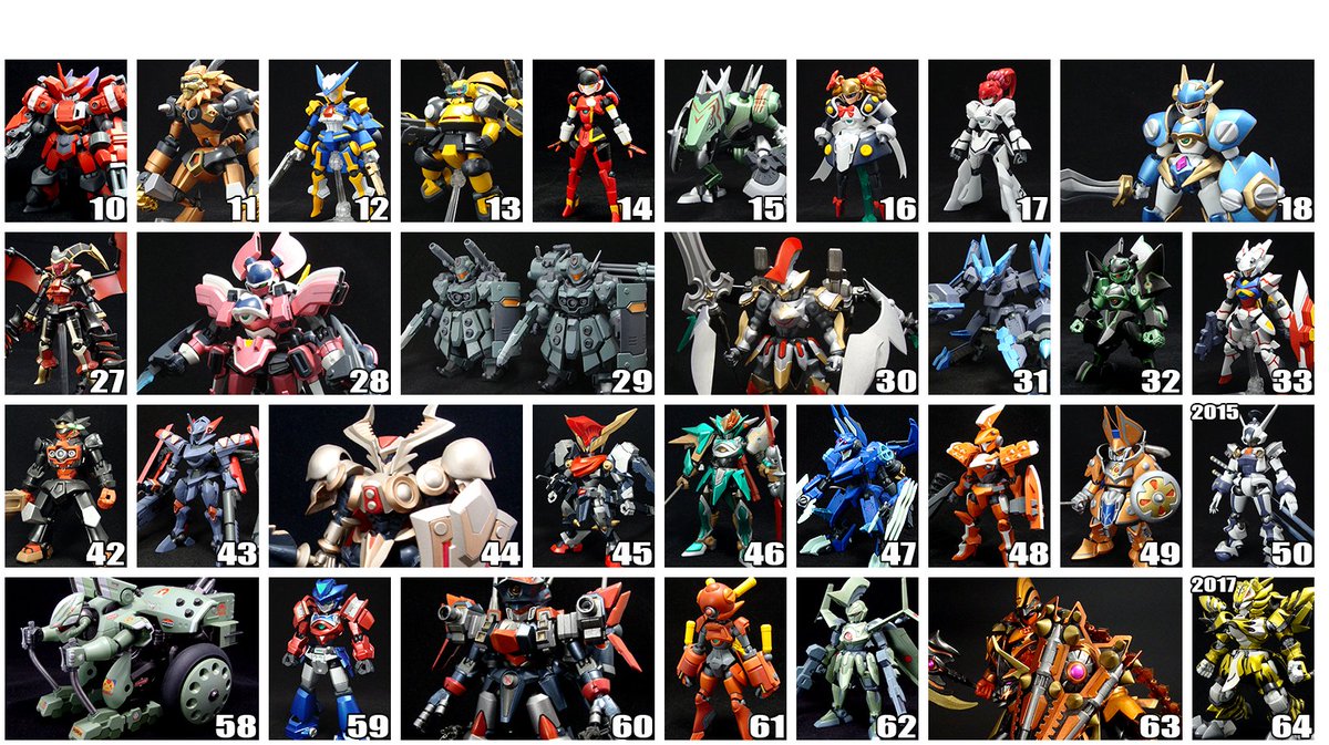 Oh Mori Twitterissa カスタムlbx90体になりましたので 一覧更新です 以前の物は60体からの使いまわしでレイアウトが崩れ気味だったので 今回作り直して ツイッターサムネイル4分割仕様にしてみましたが うまくいってるかな ダンボール戦機 Lbx