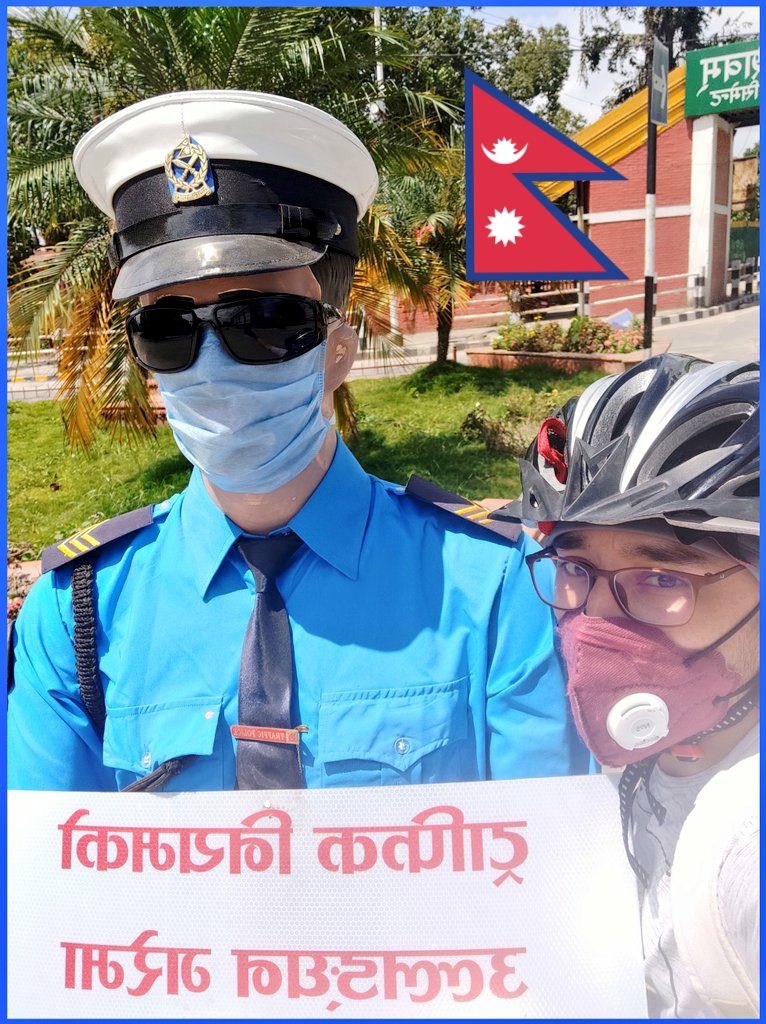 Puru Tuladhar on Twitter "Selfie 🤳 with the mannequin dressed as a