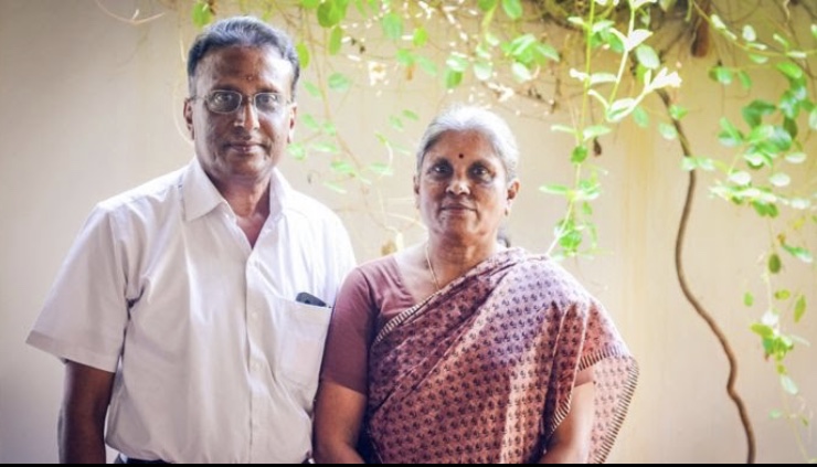 She was encouraged by her husband Dr Veerappan Ramamoorthi who supported her every step of the way. Often, he drove her on his scooter - the couple were just starting out on their careers and didn't have any funds to spare and that way, she could save the bus fare. 8/12