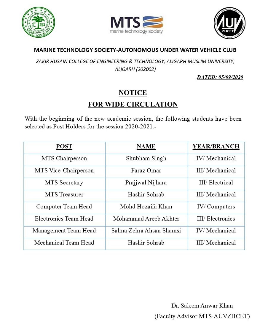 mts_auv_zhcet's tweet photo. With New Academic Years, come New Beginnings.
Congratulations to the newly appointed Post Holders. We wish you the very best on your new term and trust that you will continue to work for the betterment of the club.
#auvzhcet #MTSIndia #MTS #teammates #teamwork #postholders https://t.co/5JX4EQrlWy