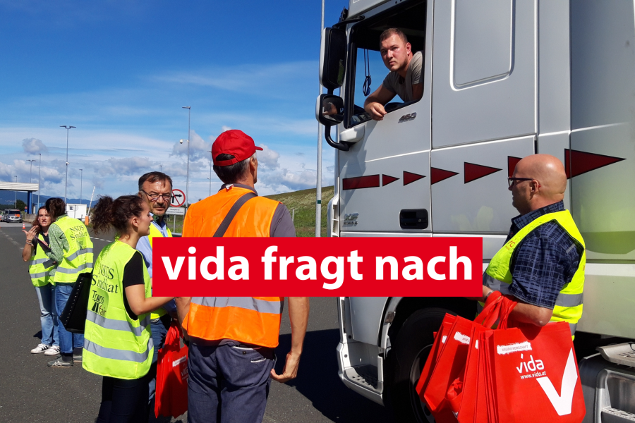gemeinsam_vida's tweet photo. Wir müssen die Entlohnungs- und Arbeitsbedingungen von BerufskraftfahrerInnen im europäischen Straßengüterverkehr verbessern. Diese sind nämlich zum Teil haarsträubend! 😖 Wir waren in Slowenien und haben recherchiert 👇 https://t.co/taroqwfL0h https://t.co/ertaWHtzgy