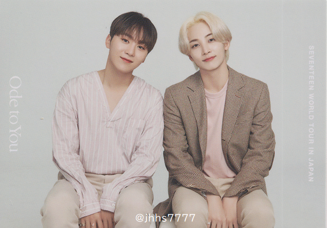 SCAN】Ode to You in JAPAN #JEONGHAN #정한 #ジョンハン #SEUNGKWAN