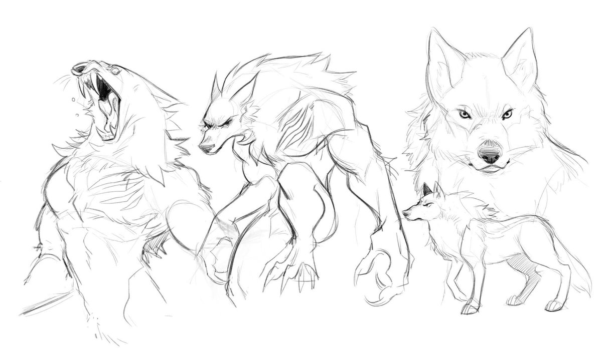 Some ol' werewan doodls 