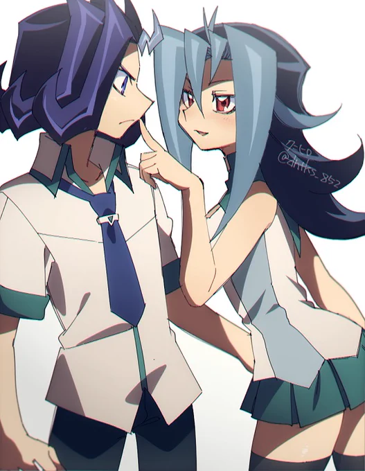神代兄妹何回描いても未だにムズい('・ω・) 