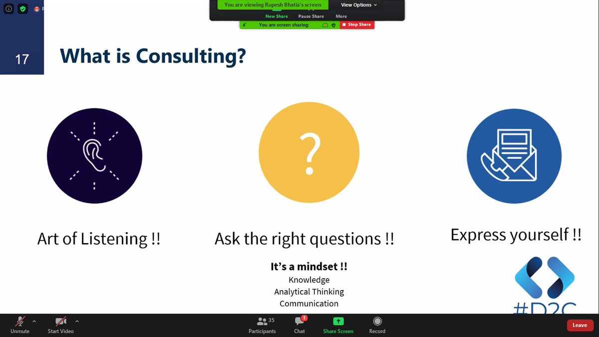 viveksingh_real's tweet photo. The gist of consulting! @RupeshBhatia85
#ImpactSalesforceSaturday
#D2C #newdelhisfdcdug @newdelhisfdcdug #scissors2salesforce https://t.co/py28lEOozd