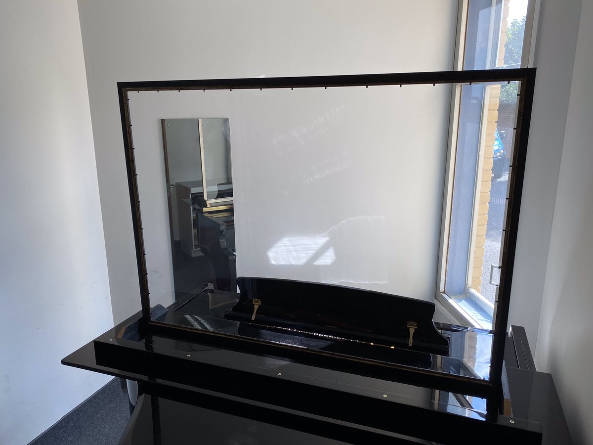 DavidLolPerry's tweet photo. I’ve enjoyed seeing people innovating &amp; making things happen. Mate Mikey @KingsgatePrints has been framing protective screens for @WinCollMusic. Good job! @KingsgteVillage @WinColl https://t.co/nlavZwEsEB