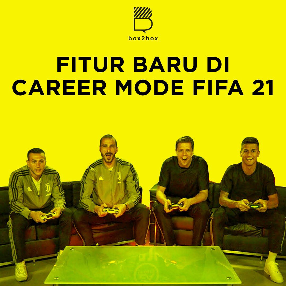 Box2BoxBola's tweet photo. Career Mode di #FIFA21 akan semakin banyak fitur menarik.

Ada yang udah PO? https://t.co/7rWMNy54cu