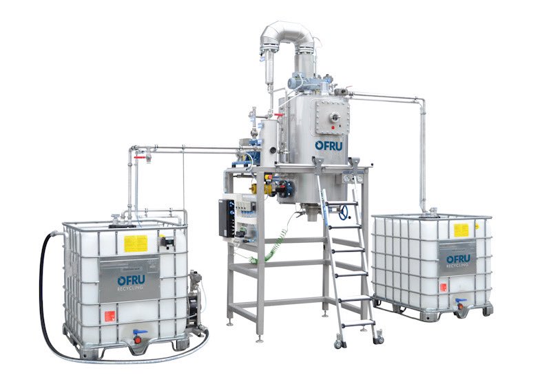 OFRU_Recycling's tweet photo. Diseñadas para la recuperación de solvente, acetona, etanol, white spirit, xileno y otros.
Capacidad de 300-400 galones diarios
Reciclaje continuo automático
Capaz de operar en zonas de riesgo / áreas peligrosas.
#Reciclaje #solvente #disolvente #flexografia #tecnologiaalemania https://t.co/AoOxzG39J6
