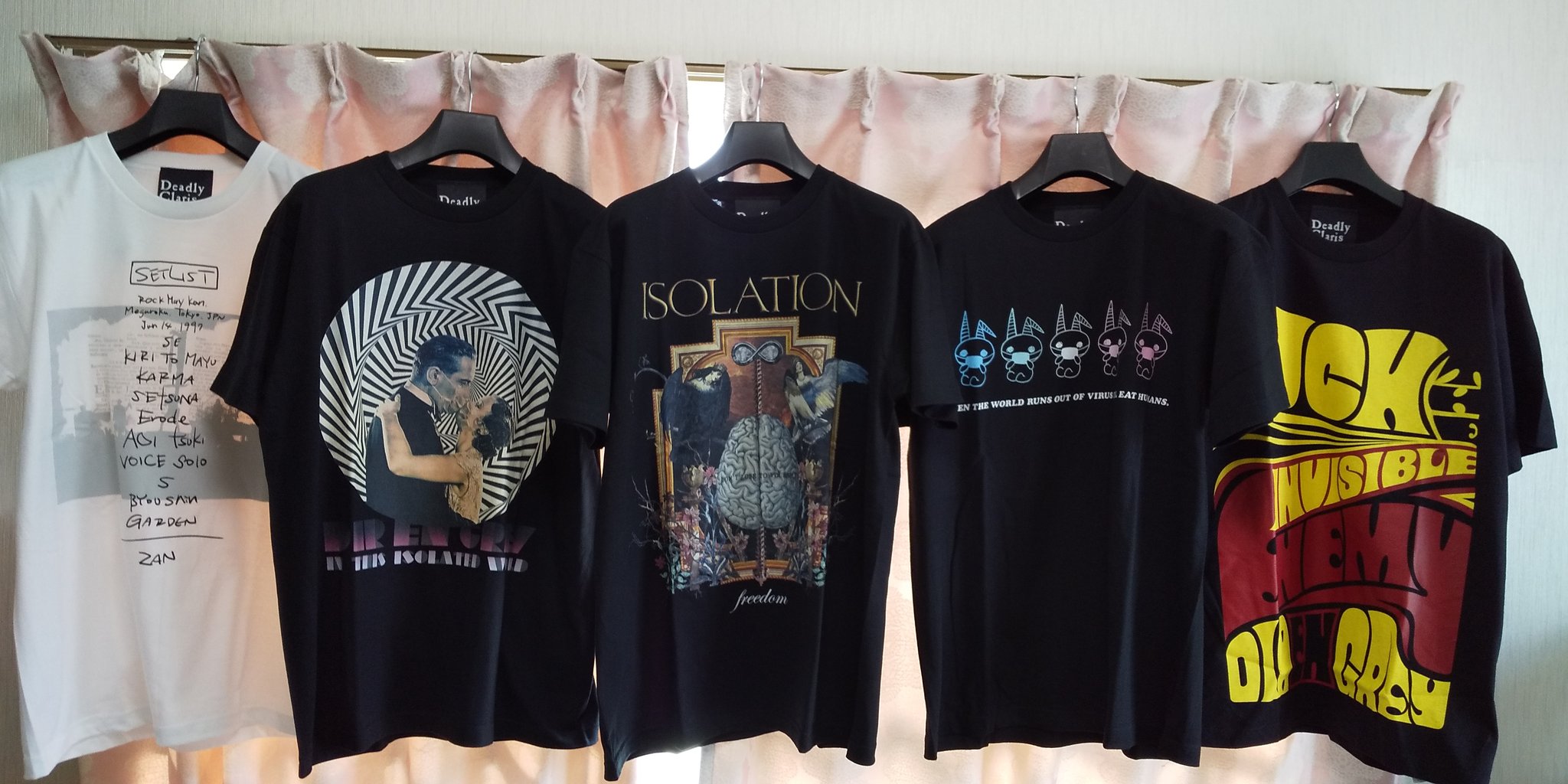 DIR EN GREY 限定Tシャツ 11/20 Lサイズ 5人 - ミュージシャン DIR EN GREY 限定Tシャツ 11/20 Lサイズ 5人 - ミュージシャン