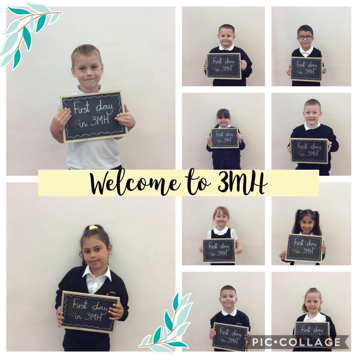 MissHoward24's tweet photo. I am one very very lucky teacher! Look at all those beautiful smiles 😁 here's to another fantastic school year! 🙌🥰 @5tAndrews @sapsyear3 #3MH https://t.co/0IbtxVxKun