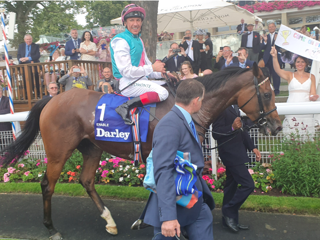 TheWineTipster's tweet photo. Ahead of Enable's probable last UK race today @kemptonparkrace in the @Unibet September Stakes, check out my latest blog post celebrating the incredible career of this special horse. A true Queen of the Turf #GoEnable
https://t.co/7y7kIiQGbw https://t.co/lPrMYEdgW4