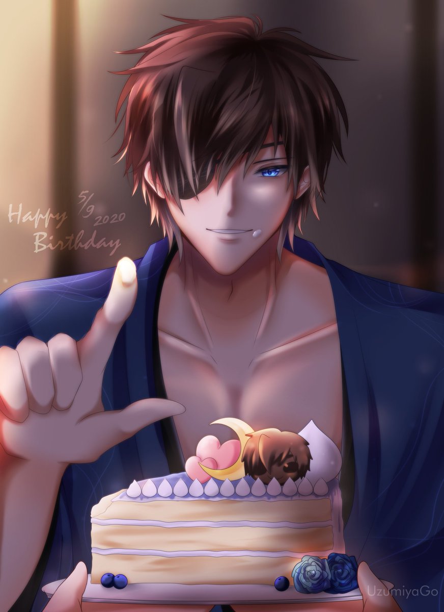 Uzuneko Lupical Is Family September 5th Happy Birthday Lord Masamune From Ikemen Sengoku Happy Birthday To Our Handsome Strong The Master Of Cooking And Teasing The One