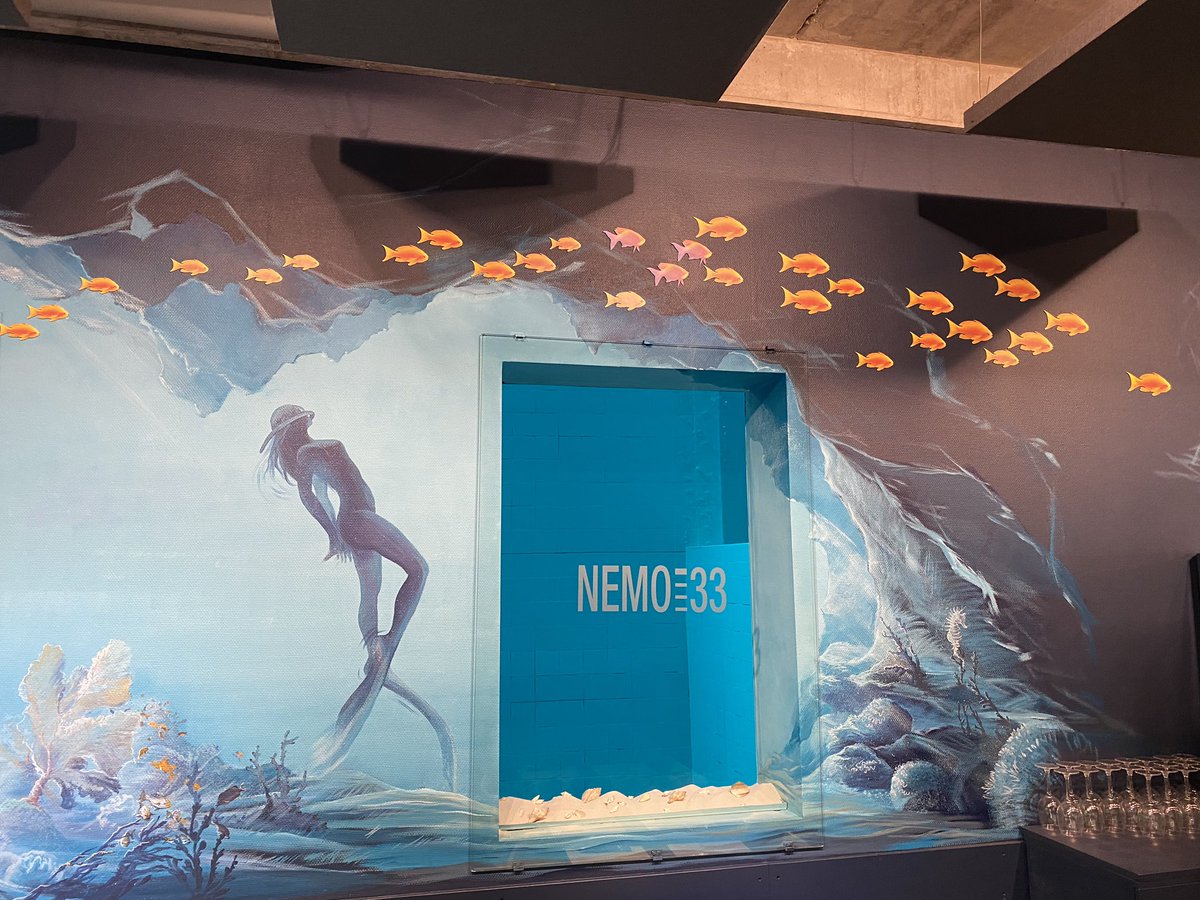 JRodesch's tweet photo. #Uccle : went to eat a very nice lunch with the founder of #Nemo33, my old friend John : love the place, food and the #convivial atmosphere. Great place to be. #Nemo33 is one of the deepest indoor non-chlorinated fresh water in the world. https://t.co/90w2gGSnjs