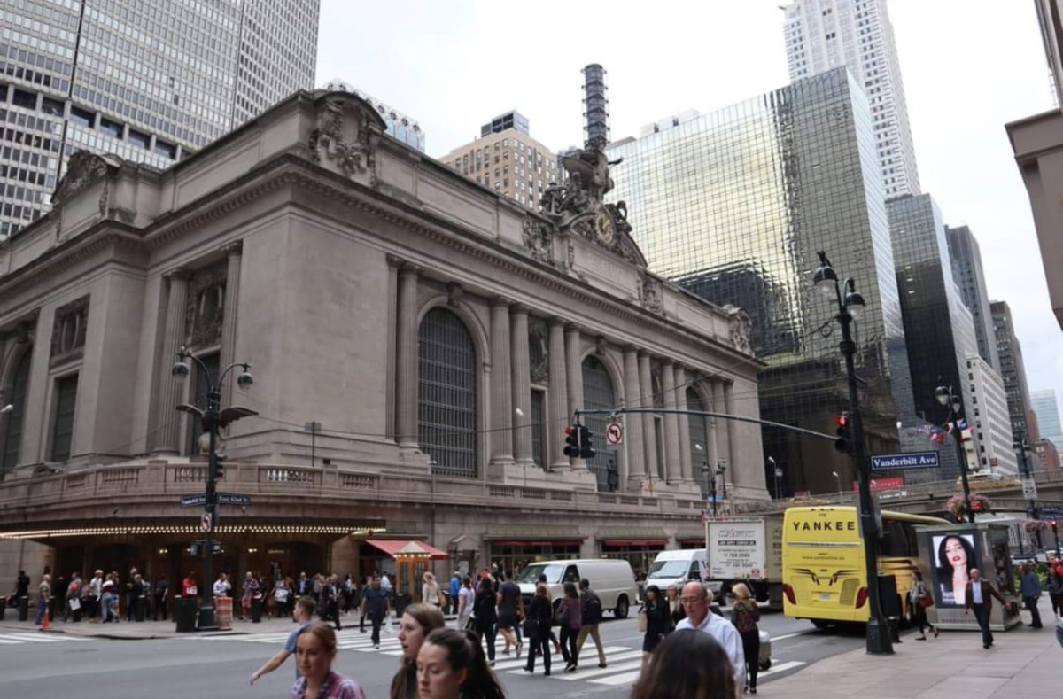 First full day and we immediately did WHAT WE DO which is fit as much as possible into a day. Tourist stuff began; Public Library, Grand Central, Rockefeller etc. The surrealness was real. Here's some more architecture.