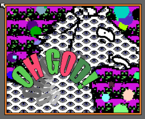 THE SAGA OF EYEBALL HORSE
a comic made on stream with @quinnecl in microsoft fine artist....