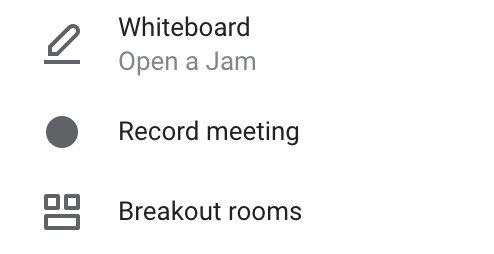 dhispano's tweet image. Comencen a sortir les imatges vinculades a les actualitzacions Meet de setembre i octubre. Integració Jamboard i fins 49 al mosaic (set) o enquestes i preguntes (oct). A això cal sumar botons que d'aquest dies per habilitar xat i presentació als estudiants. Thnks @edTechEvans