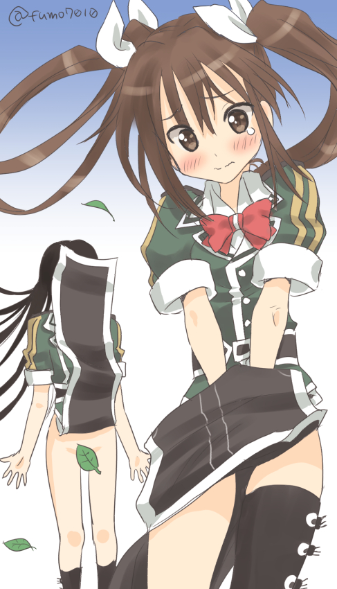 筑摩(艦これ) ,利根(艦これ) 「#これを見た人はベストツーショットを貼ろう 」|ふも🐳Skeb募集中のイラスト