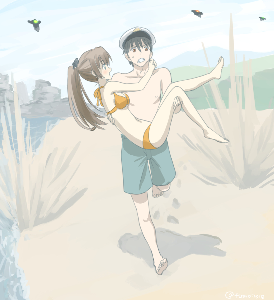 筑摩(艦これ) ,利根(艦これ) 「#これを見た人はベストツーショットを貼ろう 」|ふも🐳Skeb募集中のイラスト