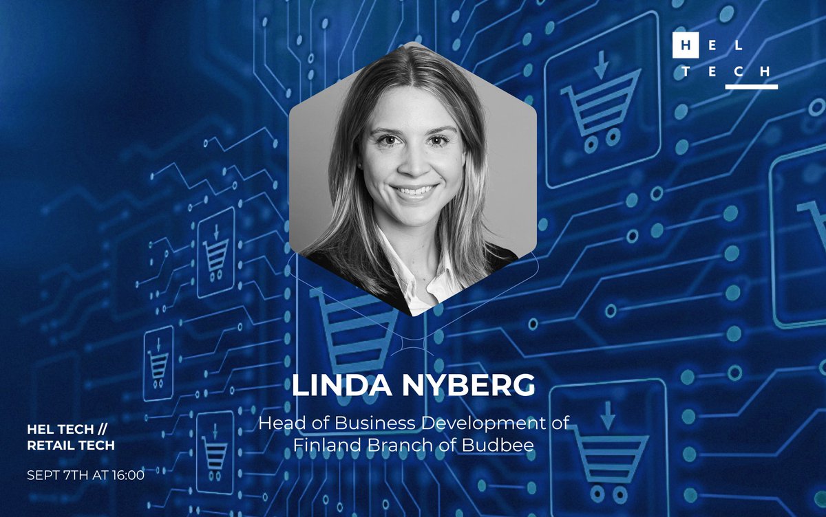 Retail Tech is 2 days away! Discover the latest trends with our experts:
Johanna Småros-Co-founder of <a href="/RelexSolutions/">RELEX Solutions</a> 
Linda Nyberg-Head of Business Development of <a href="/Budbee/">Budbee</a>
Johannes Söderström-Founder of #vReal
⏲️Monday 7 Sept at 4 PM
💻Ticket: bit.ly/RT-heltech