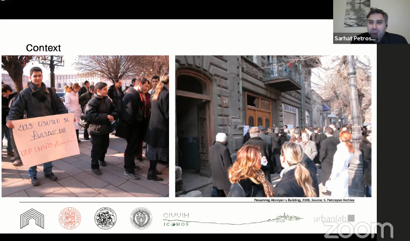 Սարհատ Պետրոսյանը (<a href="/sarhat/">Sarhat</a>) մի քիչ լավատես է, որ Ֆիրդուսի թաղամասի հարցում կառավարությունն այս անգամ հաշվի կառնի այլընտրանքային առաջարկները։ Այս մասին նա խոսեց երեկ երեկոյան տարբեր երկրների պրոֆեսորների հետ միջազգային առցանց դասախոսությանը. facebook.com/urbanlab.am/ph…