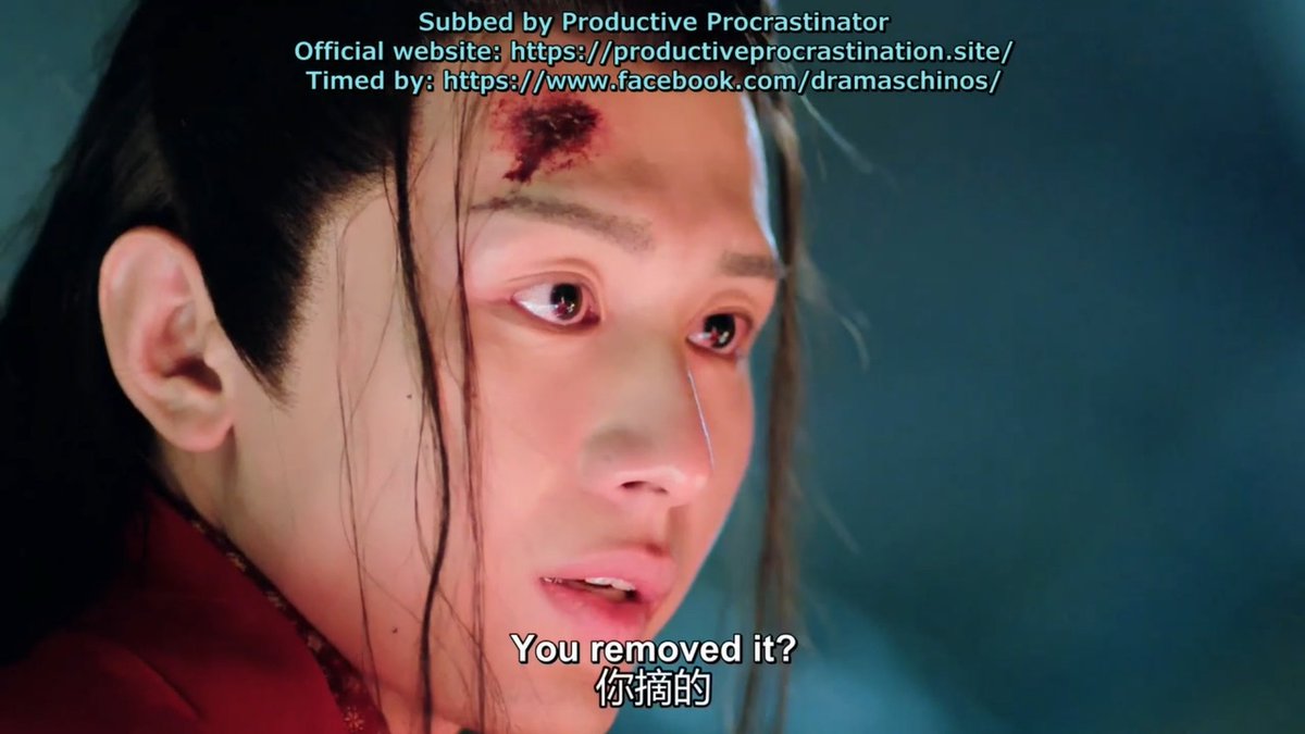 Sifeng went from shock to exultation when he found out that she removed his mask  #Episode15  #LoveAndRedemption