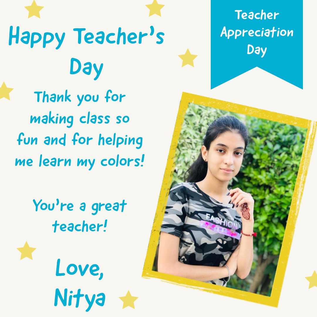 Happy Teacher's Day #OurTeachersOurHeroes #TeachersFromIndia <a href="/KnpsIndia/">KNPS Phagwara India</a> <a href="/pkdhillon08/">ParamjeetKaurDhillon</a> <a href="/ArvindKnps/">Arvind</a> <a href="/UpasanaRishiraj/">Upasana Rishiraj</a> <a href="/charuchhabra2/">Dr. Charu Chhabra</a> <a href="/09nitinsharma1/">Nitin Sharma</a> <a href="/shardapullabha2/">sharda pullabhatla</a>
