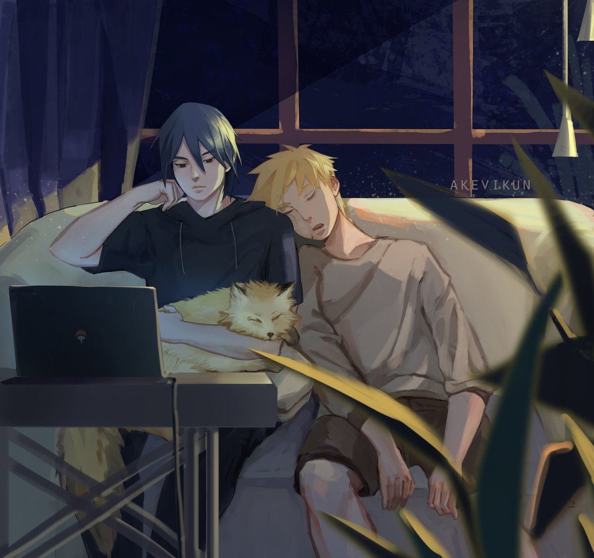 akevikun's tweet photo. really want to sleep on sasuke's lap #narusasu https://t.co/KrsfCBjuQs