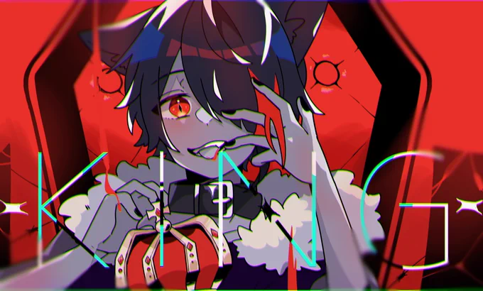 KING / 莉犬くん­­ 

巻舌、歌い方とても好きです?‍♀️?
鬼リピ中です❤͟͟͞͞ ❤͟͟͞͞ =('ཫ`❤️)ラブパンチ

#すとぷりギャラリー #莉犬くん 